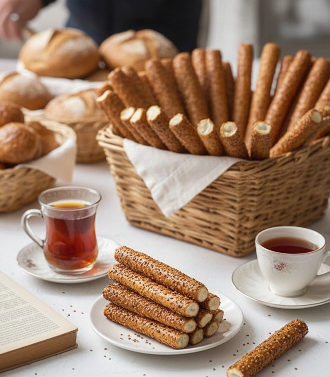 Sade Susamlı Galeta